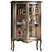 Vetrina Classica 2 Porte Legno Shabby 100x40x150 - Foto miniatura 1