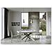 Tavolo Allungabile 90x160/264 Cm Volantis Premium Bianco Frassino Telaio 4/a - Foto miniatura 4