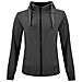 Classic Hoody Full Zip Lady Antracite Melange Xxl - Foto miniatura 1
