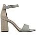 Sage Comb Casual Part-open Sandals Sandali Tessile Scarpe Donna Verde Eu 36, 1-28356-42 770 - Foto miniatura 2