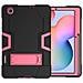 Custodia Resistente Per Ipad Pro 12.9"" 2018/2020/2021 Con Supporto - Rosa Elegante - Foto miniatura 1