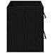 Mobile Lavabo Bagno Nero 100x38,5x48cm Legno Multistrato - Foto miniatura 6