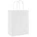Sacchetti di Carta 50 pz con Manici Bianchi 21x11x28 cm - Foto miniatura 7
