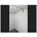 Deposito Attrezzi Da Giardino Cantiere Box 360x175cm X H 212cm - 110 Kg - 6,30 Mq Bianco - Foto miniatura 11
