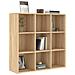 Libreria Rovere Sonoma 98x29x97,5 Cm In Legno Multistrato - Foto miniatura 2