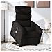Lusso Casadino -  Poltrona Alzapersona Massaggiante Reclinabile Nera In Tessuto - Foto miniatura 8
