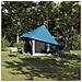 Tenda per Famiglie Tipi Blu Impermeabile per 6 Persone - Foto miniatura 2