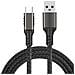Cavo Dati Intrecciato Da 3m, Confezione Da 2: Usb Type-c A Usb 3.2, Ricarica Rapida Pd 60w 1m - Foto miniatura 5