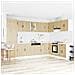 Mobile da cucina Lucca 2 pcs Marrone 80 x 46 x 81.5 cm - Foto miniatura 2