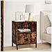 Comodino Rovere fumo 49 x 36 x 61 cm Legno multistrato - Foto miniatura 2