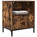 Comodino Rovere fumo 49 x 36 x 61 cm Legno multistrato - Foto miniatura 3