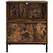 Comodino Rovere fumo 49 x 36 x 61 cm Legno multistrato - Foto miniatura 6