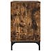 Comodino Rovere fumo 49 x 36 x 61 cm Legno multistrato - Foto miniatura 7