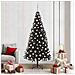 Albero di Natale con 300 LED con supporto Nero 210 cm PVC - Foto miniatura 2