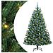 Albero di Natale Artificiale con Rami Pieghevoli Verde 180 cm - Foto miniatura 1