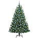 Albero di Natale Artificiale con Rami Pieghevoli Verde 180 cm - Foto miniatura 3