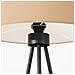 Lampada Da Terra Nevia Beige Sl. 1853 - Minimalist Lampada Da Terra Tortora /nero 135x40x40 Cm - Foto miniatura 7