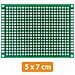 Piastra Prototipo Universale Doppia Faccia 50x70 Mm - Fori 2,54 Mm, Montaggio Tht | Elettronica Prototipazione - Foto miniatura 4