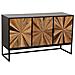 Credenza In Legno Marrone 120x34x70h Cm - Foto miniatura 1