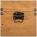 Baule Portabottiglie In Legno Marrone 45x28x59h - Foto miniatura 7