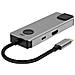 Hub Usb-c Pd 100w Multiporta 7-in-1 Ethernet Rj45 / 2 Usb-a / 2 Usb-c / Hdmi, Grigio - Foto miniatura 2