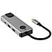 Hub Usb-c Pd 100w Multiporta 7-in-1 Ethernet Rj45 / 2 Usb-a / 2 Usb-c / Hdmi, Grigio - Foto miniatura 3
