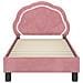 Struttura letto per bambini con testata Rosa 70 x 140 cm - Foto miniatura 5