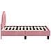 Struttura letto per bambini con testata Rosa 70 x 140 cm - Foto miniatura 6