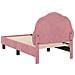 Struttura letto per bambini con testata Rosa 70 x 140 cm - Foto miniatura 7