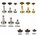 Set Di Rivetti Fixcraft 360z - 360 Pezzi, 6-12 Mm | Metallo Resistente | Per Pelle, Borse, Cinture, Fai Da Te | Organizer Incluso - Foto miniatura 2
