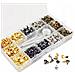 Set Di Rivetti Fixcraft 360z - 360 Pezzi, 6-12 Mm | Metallo Resistente | Per Pelle, Borse, Cinture, Fai Da Te | Organizer Incluso - Foto miniatura 6