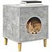 Casa per Gatti Calcestruzzo 42,5 x 40 x 53 cm Legno multistrato - Foto miniatura 3