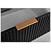 | Mobili bagno 100cm | Nero opaco - legno | L /H /P 100/52/41cm | ELEGANCE | Mobiletto, mobili bagno, basi, lavabo - Foto miniatura 4