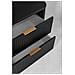 | Mobili bagno 100cm | Nero opaco - legno | L /H /P 100/52/41cm | ELEGANCE | Mobiletto, mobili bagno, basi, lavabo - Foto miniatura 7