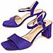 Sandali Con Tacco Sanvesti Viola Viola Materiale Sintetico - Foto miniatura 1