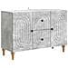 Mobile TV Grigio Cemento 89 x 34,5 x 60 cm Legno ingegnerizzato - Foto miniatura 1