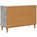 Mobile TV Grigio Cemento 89 x 34,5 x 60 cm Legno ingegnerizzato - Foto miniatura 6