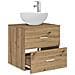 Mobile Lavabo da Parete Rovere Artigianale 49,5 x 41 x 64,5 cm - Foto miniatura 2