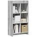 Libreria Sonoma grigio 59 x 30 x 111 cm Legno ingegnerizzato - Foto miniatura 2