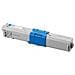 TONER COMPATIBILE -  OKI 44469706 per C310 / C330 / C510 Ciano - Foto miniatura 2