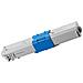 TONER COMPATIBILE -  OKI 44469706 per C310 / C330 / C510 Ciano - Foto miniatura 3