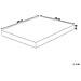 Materasso Topper In Schiuma Memory 140x200cm Glee - Foto miniatura 6