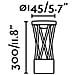 Twist Led Small, Paletto, - Foto miniatura 4
