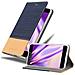Custodia Compatibile Con Huawei P10 Plus In Blu Scuro Marrone - Coperchio Protettiva Con Chiusura Magnetica, Funzione Stand E Tasca Per Le Carte - Foto miniatura 1