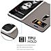 Custodia Compatibile Con Huawei P10 Plus In Blu Scuro Marrone - Coperchio Protettiva Con Chiusura Magnetica, Funzione Stand E Tasca Per Le Carte - Foto miniatura 6