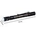 Penna Torcia Led 5w A Pile Con Zoom Bangalore Penlight - Foto miniatura 2