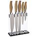 Baobab - Set Di 5 Coltelli Da Cucina Con Manico Effetto Legno, Acciaio Inox - Foto miniatura 1