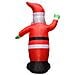 Babbo Natale Gonfiabile Decorazione Con Led Ip44 4,5 M - Foto miniatura 5