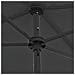 Ombrellone da Spiaggia Antracite 180x120 cm - Foto miniatura 2