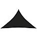 Parasole a Vela Oxford Triangolare 3x3x4,24 m Nero - Foto miniatura 1